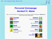 Tablet Screenshot of n-maier.de